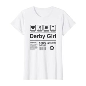 Womens Roller Derby T-Shirt | Derby Girl Shirt | Roller Derby Gift