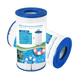 prb35-in spa filter replaces unicel c-4335, guardian 409-219, filbur fc-2385, 03fil1300, 17-2482, 25393, 303557, 817-3501, r173431, 35 sq.ft l x od: 9 1/4″ x 4 15/16″ drop in hot tub filter (2 pack)