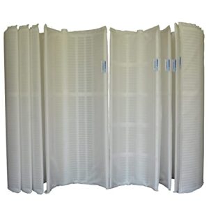 pleatco pfs3060-ec de grid filter replacement for unicel: fs-2005, filbur: fc-9550, white