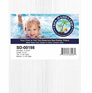 Spa-Daddy SD-00198 Filter - Rainbow Dynamic 35 | Dynamic Series IV - DFM | DFML | Waterway 35 | in-Line - Replaces PRB35-IN | FC-2385 | C-4335