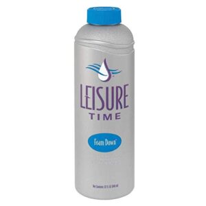 leisure time spa support concentrated 32 ounce foam down suppressant (6 pack)