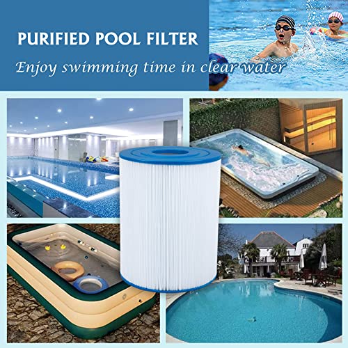 PURIFIED HYC-8465 Spa Filter Replaces Unicel C-8465 ，Watkins 31114, Pleatco PWK65, Filbur FC-3960, 71827, 71828, Watkins 65 sq.ft Tiger River Spa Filter 1 Pack hot tub Filter