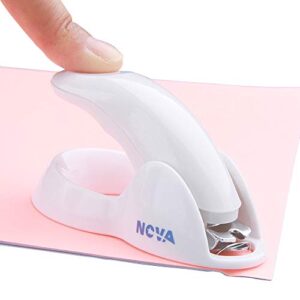 NOVA Glacier Effortless Staple Remover Tool, Staple Puller, Ergonomic Mechanism, Magnetic Function, for Office School and Home, Convenient and Functional