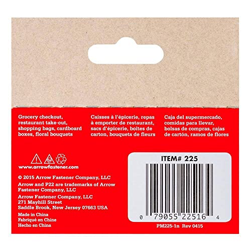 Arrow 225 P22 5/16" Staples (5,000/pk) (3)