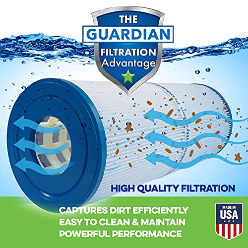 Guardian Filtration Products 719-174-04-4 Pack Pool Filter Replacement for Pleatco PA81, Unicel C-7483, Filbur FC-1225, Hayward SwimClear C-3020, C-570, C3025, CX580XRE