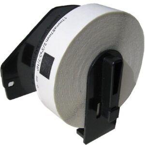 par 70 dk-1203 compatible with brother dk-1203 2/3″ x 3-7/16″ (17mm x 87mm) white labels. (1 roll)