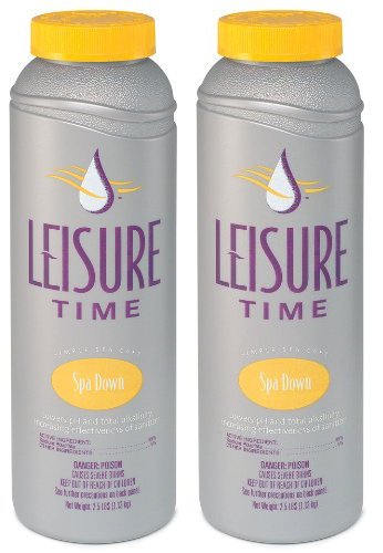 LEISURE TIME 22338-02 Spa Down for Spas and Hot Tubs (2 Pack), 2.5 lb