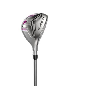 Cobra Golf 2021 Fly XL Complete Set Cart Bag Silver-Plum (Women's Right Hand, Graphite Woods-Graphite Irons, Ladies Flex, DR-12.5, 3W-18.5, 5W-21.5, 7W-24.5, 5H-23.5, 6-PW, SW, Putter, Cart Bag)