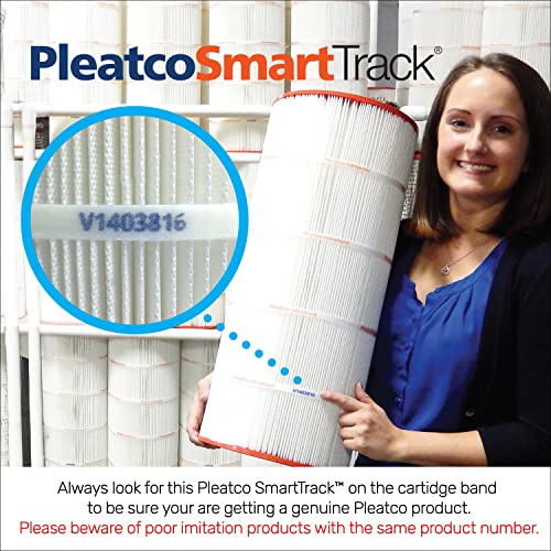 Pleatco PAP150-EC Pool Filter Cartridge Replacement for Unicel: C-9415, Filbur: FC-0687, OEM Part Numbers: R173216, 59054300, White