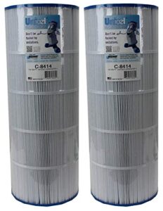 unicel c-8414 swimming pool replacement cartridge filters 150 sq ft (2 pack)