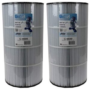 unicel 2 new c-9699 spa replacement 100 sq ft filter cartridges fc-1490