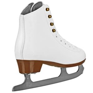 Lake Placid Cascade Women's Figure Ice Skate White Size 8