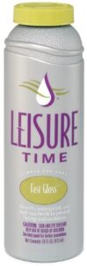 leisure time p fast gloss cleaner for spas and hot tubs, 1 pint