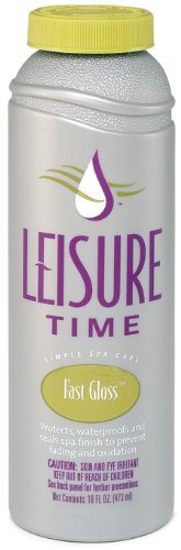 Leisure Time P Fast Gloss Cleaner for Spas and Hot Tubs, 1 pint