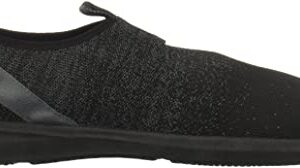 Speedo Men's Water Shoe Surfknit Pro, Black/White/Red, 10