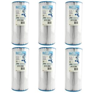 unicel 6ch-960 premium replacement pool spa filter cartridge (6 pack)