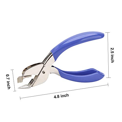 Staple Remover Tool for Office Heavy Hand Staple Pin Pull Easy to Remove(Set of 2)