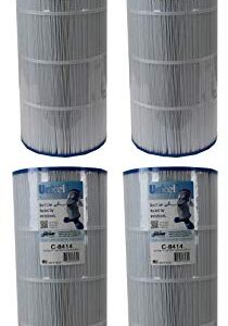 Unicel C-8414 Pool Replacement Cartridge Filters 150 Sq Ft Clearwater II (4Pack)