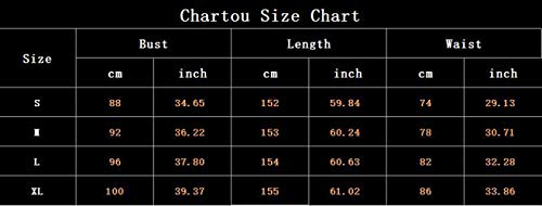 CHARTOU Women's Elegant Loose Fit Chiffon Halter Neck Backless Wide Leg Jumpsuit (Large,Yellow)