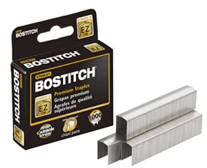 bostitch ez squeeze 130 sheet b8 powercrown staples for bostitch b8130, 1,000 per box (stcr130xhc)
