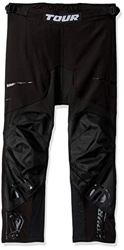 Tour Hockey HPY54BK-S Youth Spartan XTR Hockey Pants, Small,Black