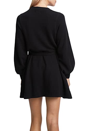 Bandier SJ-SJB10004-Sincerely Jules x The Dahlia Sweatshirt Dress-Black-S