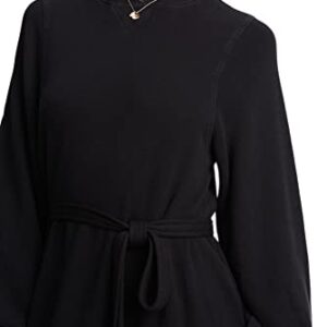 Bandier SJ-SJB10004-Sincerely Jules x The Dahlia Sweatshirt Dress-Black-S