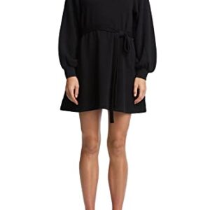 Bandier SJ-SJB10004-Sincerely Jules x The Dahlia Sweatshirt Dress-Black-S