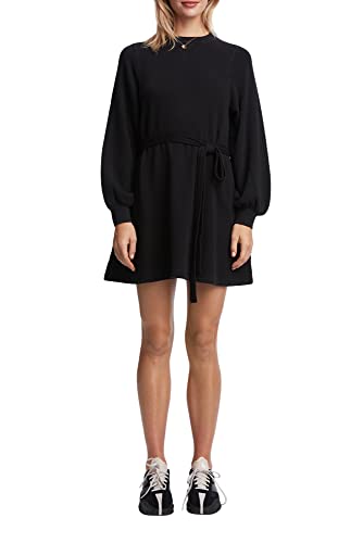 Bandier SJ-SJB10004-Sincerely Jules x The Dahlia Sweatshirt Dress-Black-S