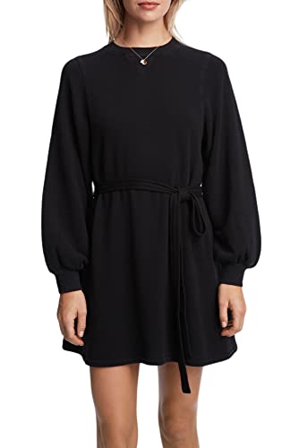 Bandier SJ-SJB10004-Sincerely Jules x The Dahlia Sweatshirt Dress-Black-S