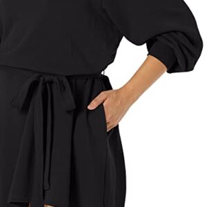 Bandier SJ-SJB10004-Sincerely Jules x The Dahlia Sweatshirt Dress-Black-S