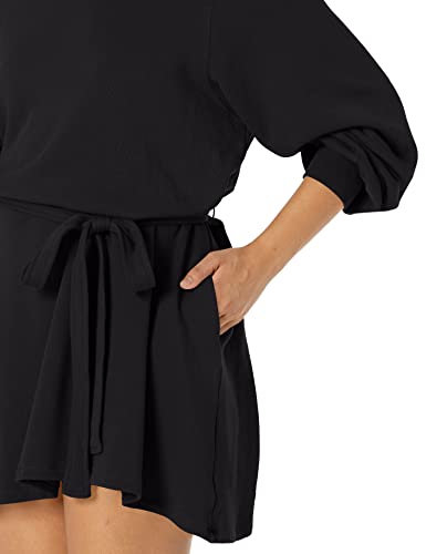 Bandier SJ-SJB10004-Sincerely Jules x The Dahlia Sweatshirt Dress-Black-S