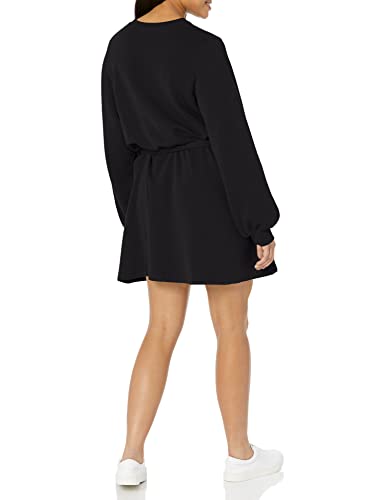 Bandier SJ-SJB10004-Sincerely Jules x The Dahlia Sweatshirt Dress-Black-S