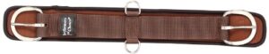 tough 1 miniature air flow waffle weave girth, brown , 16″