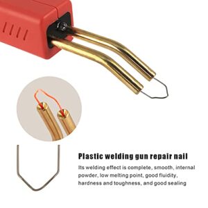 ATOLS 600pcs Hot Stapler Staples, Car Auto Bumper Plastic Repair Machine Plastic Welder Welding Wave Staples Repair Tool Kit for All Cars