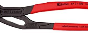 KNIPEX 87 21 250 Cobra Quick Set Water Pump Pliers, 10-Inch