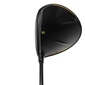 Cobra Golf 2020 Speedzone Driver Black-Yellow (Men's, Right Hand, Aldila Rogue Silver 60, Stiff Flex, 9.0)