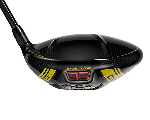 Cobra Golf 2020 Speedzone Driver Black-Yellow (Men's, Right Hand, Aldila Rogue Silver 60, Stiff Flex, 9.0)