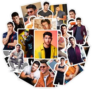 20 pcs stickers pack nick vinyl jonas waterproof colorful aesthetic for skateboard water bottle laptop bumper car bike luggage guitar