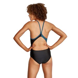 Speedo Women's Standard Swimsuit One Piece ProLT Flyer Back, Block Ocean Depths, 36