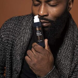 Scotch Porter Smoothing Beard Serum for Men | Grooming Beard Oil Seals in Moisture & Adds Shine | Formulated with Non-Toxic Ingredients, Free of Parabens, Sulfates & Silicones | Vegan | 1.7 oz Bottle