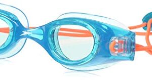 Speedo Unisex-child Swim Goggles Hydrospex Bungee Junior Ages 6-14 , Aqua Blue/Jade