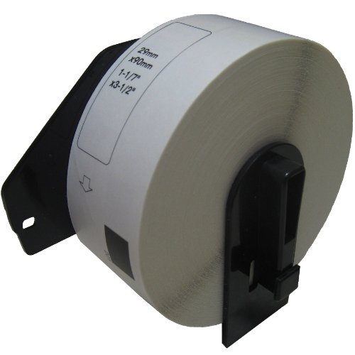 PAR 70 DK-1201. Compatible with Brother DK-1201 1-1/7" x 3-1/2" White Labels.(20 Pack)