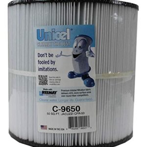 4) Unicel C-9650 Spa Replacement Filter Cartridges CFR 50 Sq Ft FC-1460