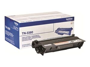 brother laser toner cartridge – tn3380 – black – 8000 page yield