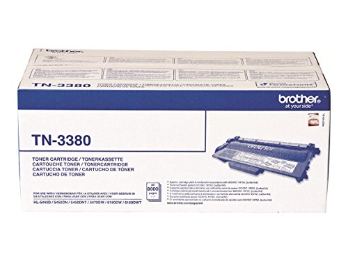 Brother Laser Toner Cartridge - TN3380 - Black - 8000 Page Yield