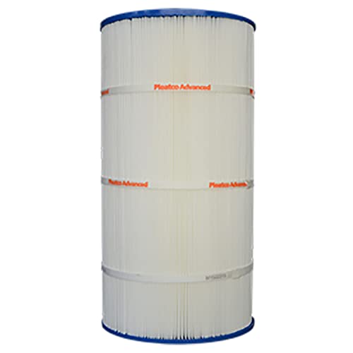 Pleatco Filtration PA76-EC Pool Filter Cartridge Replacement for Unicel: C-8411, Filbur: FC-1256, OEM Part Numbers: CX760-RE, White