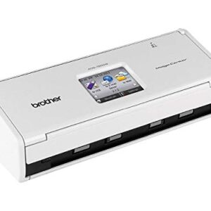 Brother ADS1500W ImageCenter ADS-1500W Wireless Compact Scanner, 600 x 600 dpi, 20 Sheet ADF