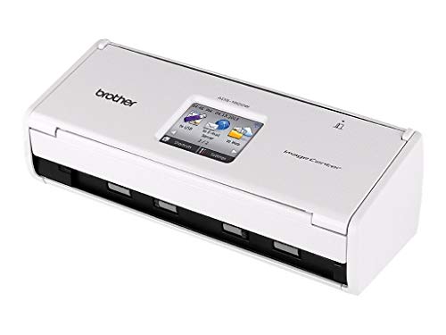 Brother ADS1500W ImageCenter ADS-1500W Wireless Compact Scanner, 600 x 600 dpi, 20 Sheet ADF