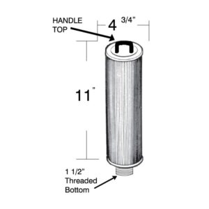 Aqua EZ 4CH-24 Filter Element 2 Pack for 4CH-24 and PGS25